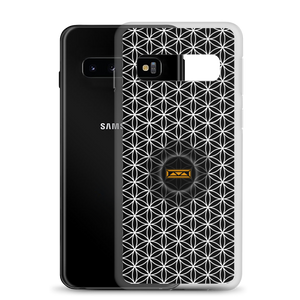 TRILLYYON - Black & White  - Flower Of LifeSamsung Case