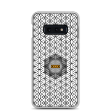 Load image into Gallery viewer, TRILLYYON - White &amp; Black - Flower Of Life Samsung Case