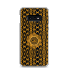 Load image into Gallery viewer, TRILLYYON - Black &amp; Gold - Flower Of Life Samsung Case