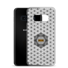 Load image into Gallery viewer, TRILLYYON - White &amp; Black - Flower Of Life Samsung Case