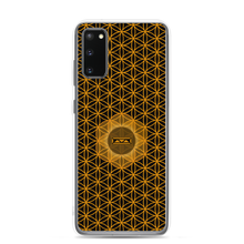 Load image into Gallery viewer, TRILLYYON - Black &amp; Gold - Flower Of Life Samsung Case