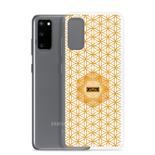Load image into Gallery viewer, TRILLYYON - White &amp; Gold - Flower Of Life Samsung Case