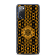 Load image into Gallery viewer, TRILLYYON - Black &amp; Gold - Flower Of Life Samsung Case