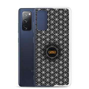 TRILLYYON - Black & White  - Flower Of LifeSamsung Case