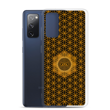 Load image into Gallery viewer, TRILLYYON - Black &amp; Gold - Flower Of Life Samsung Case