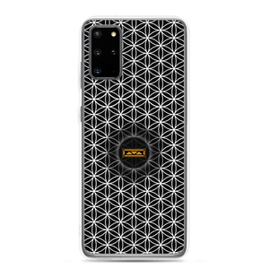 TRILLYYON - Black & White  - Flower Of LifeSamsung Case