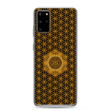 Load image into Gallery viewer, TRILLYYON - Black &amp; Gold - Flower Of Life Samsung Case