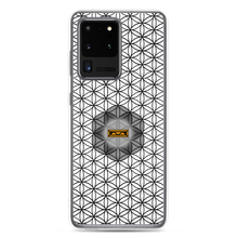 Load image into Gallery viewer, TRILLYYON - White &amp; Black - Flower Of Life Samsung Case