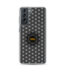 Load image into Gallery viewer, TRILLYYON - Black &amp; White  - Flower Of LifeSamsung Case