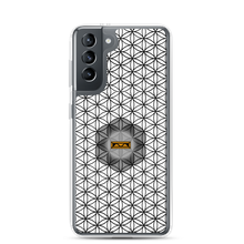 Load image into Gallery viewer, TRILLYYON - White &amp; Black - Flower Of Life Samsung Case