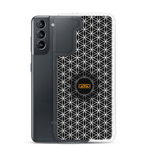 TRILLYYON - Black & White  - Flower Of LifeSamsung Case