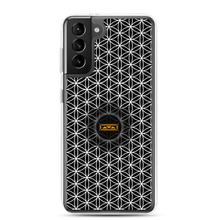 Load image into Gallery viewer, TRILLYYON - Black &amp; White  - Flower Of LifeSamsung Case