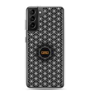 TRILLYYON - Black & White  - Flower Of LifeSamsung Case