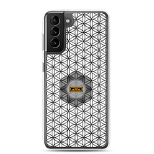 Load image into Gallery viewer, TRILLYYON - White &amp; Black - Flower Of Life Samsung Case