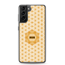 Load image into Gallery viewer, TRILLYYON - White &amp; Gold - Flower Of Life Samsung Case