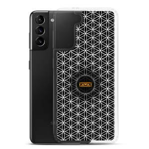 TRILLYYON - Black & White  - Flower Of LifeSamsung Case