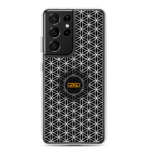TRILLYYON - Black & White  - Flower Of LifeSamsung Case