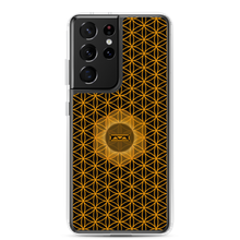 Load image into Gallery viewer, TRILLYYON - Black &amp; Gold - Flower Of Life Samsung Case