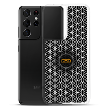 Load image into Gallery viewer, TRILLYYON - Black &amp; White  - Flower Of LifeSamsung Case