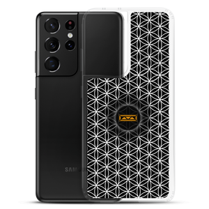 TRILLYYON - Black & White  - Flower Of LifeSamsung Case