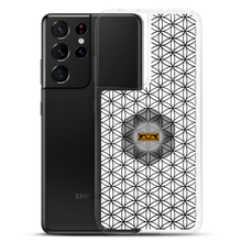 Load image into Gallery viewer, TRILLYYON - White &amp; Black - Flower Of Life Samsung Case