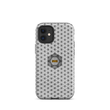 Load image into Gallery viewer, TRILLYYON - White &amp; Black - Flower Of Life Tough iPhone Case