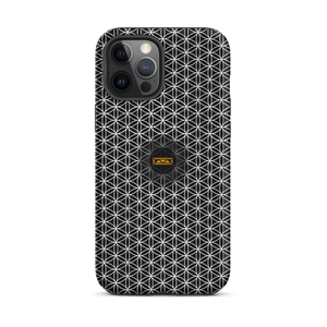 TRILLYYON - Black & White - Flower Of Life Tough iPhone Case